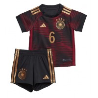 Nemecko Joshua Kimmich #6 Vonkajší Detský futbalový dres MS 2022 Krátky Rukáv (+ trenírky)